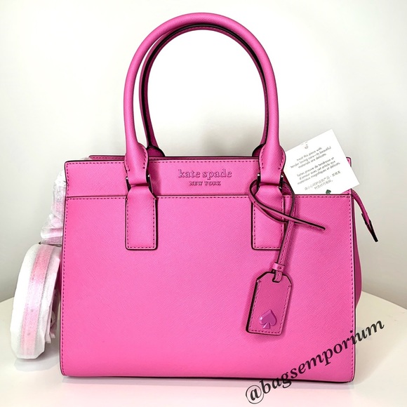kate spade Handbags - Kate Spade Hot Pink Leather Cameron Purse